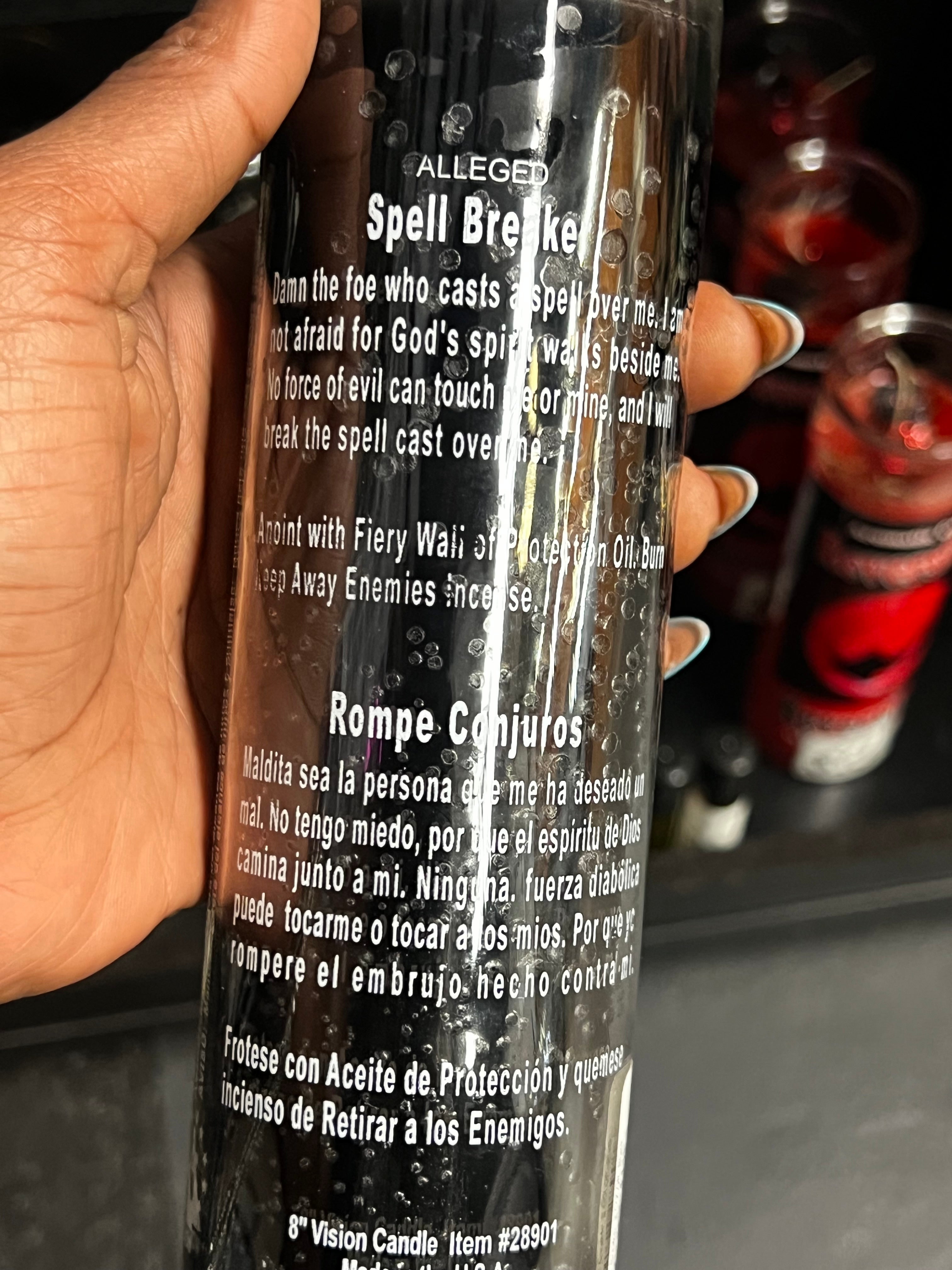 Spell Breaker 7 Day Candle