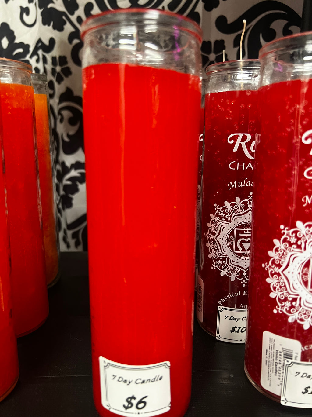 Red 7 Day Candle