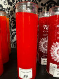 Red 7 Day Candle