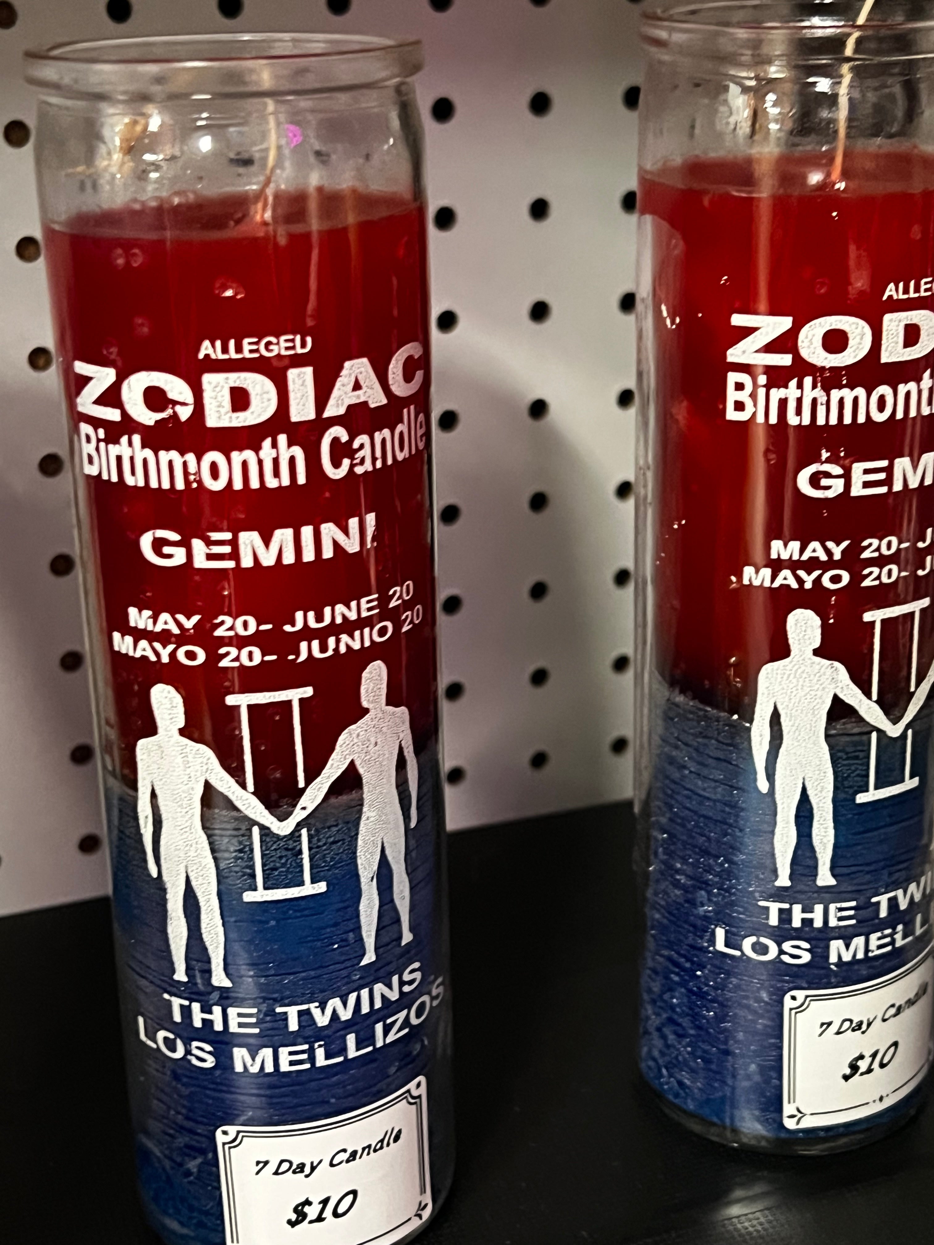 Gemini 7 Day Candle