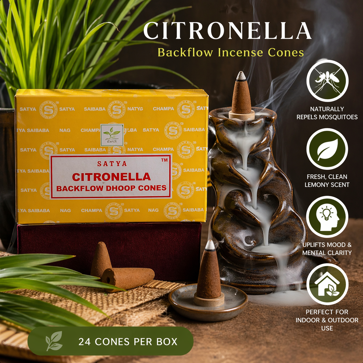 Citronella Cone Incense