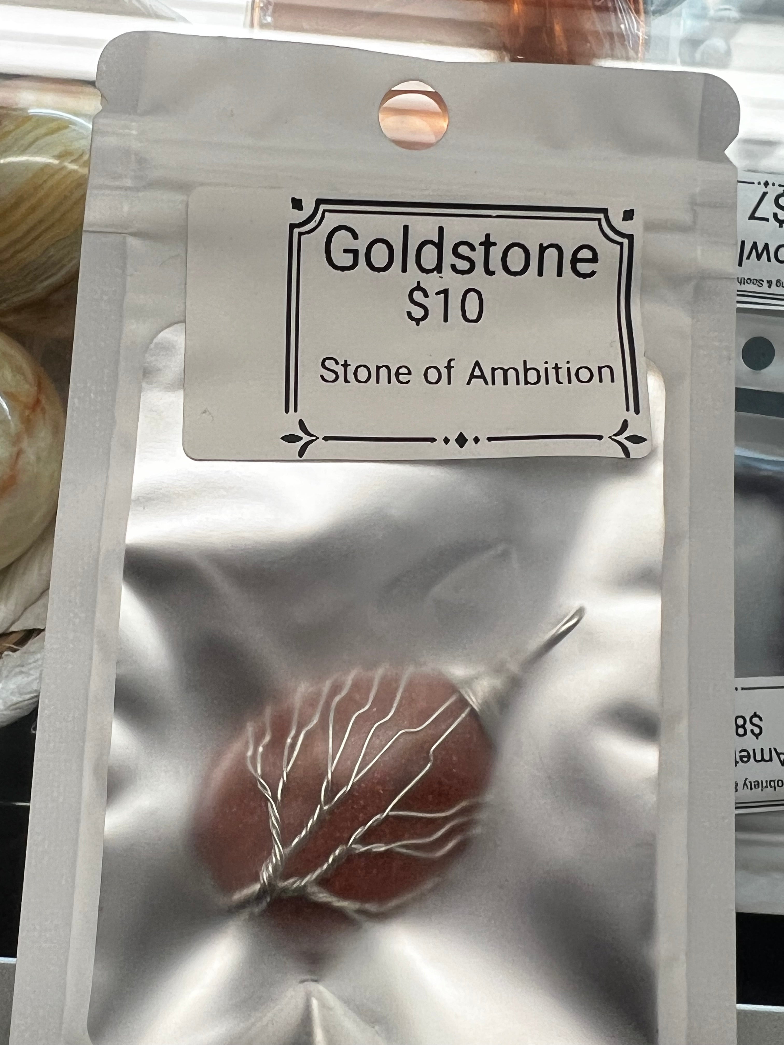 Goldstone Pendant