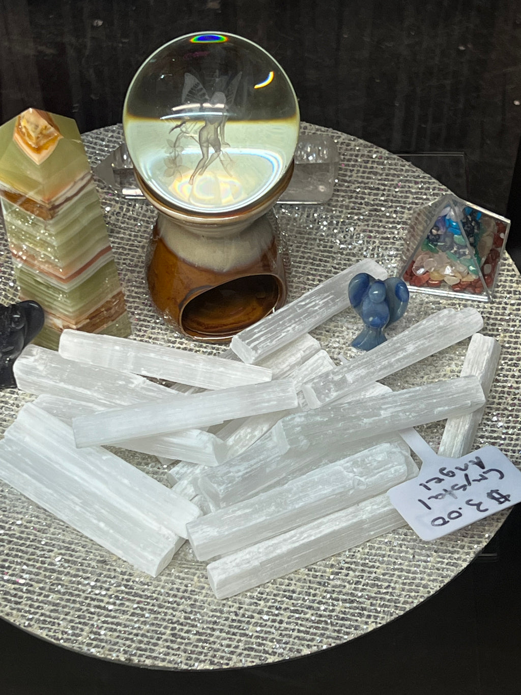Selenite Wand