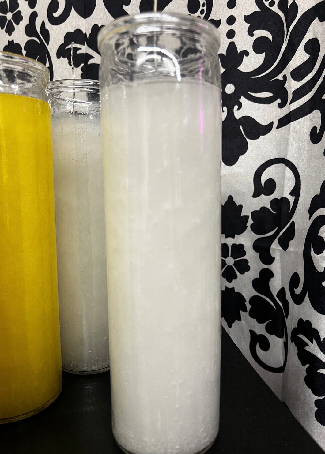 White 7 Day Candle