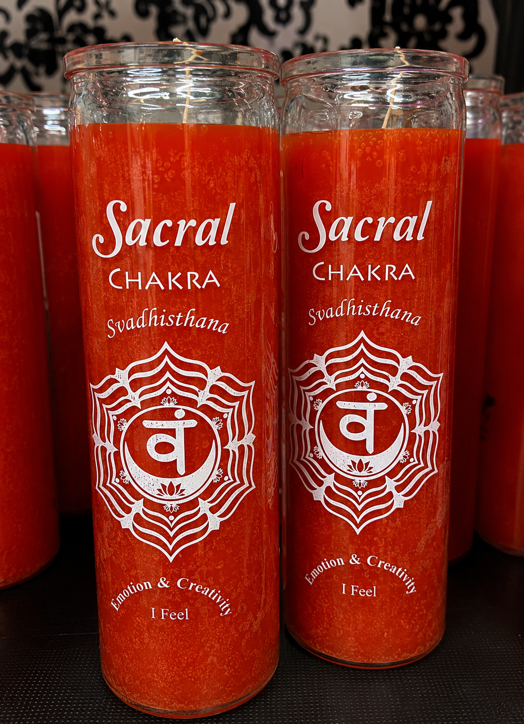 Sacral Chakra 7 Day Candle