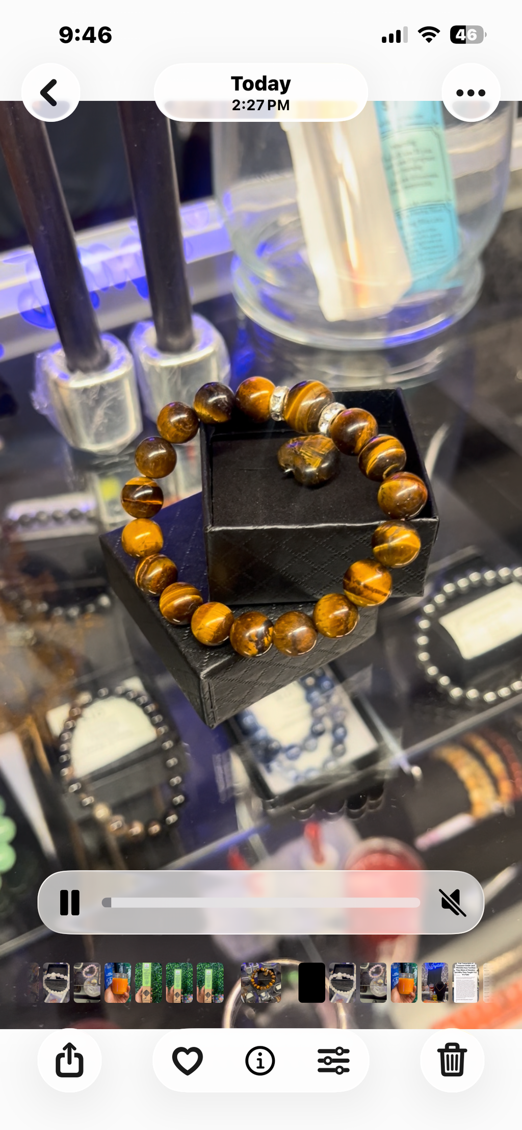 Tigers Eye Bracelet & Pendant