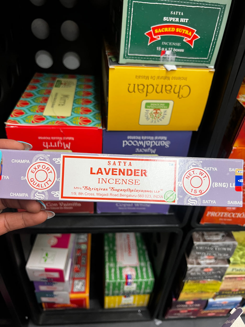 Lavender (Satya) Incense