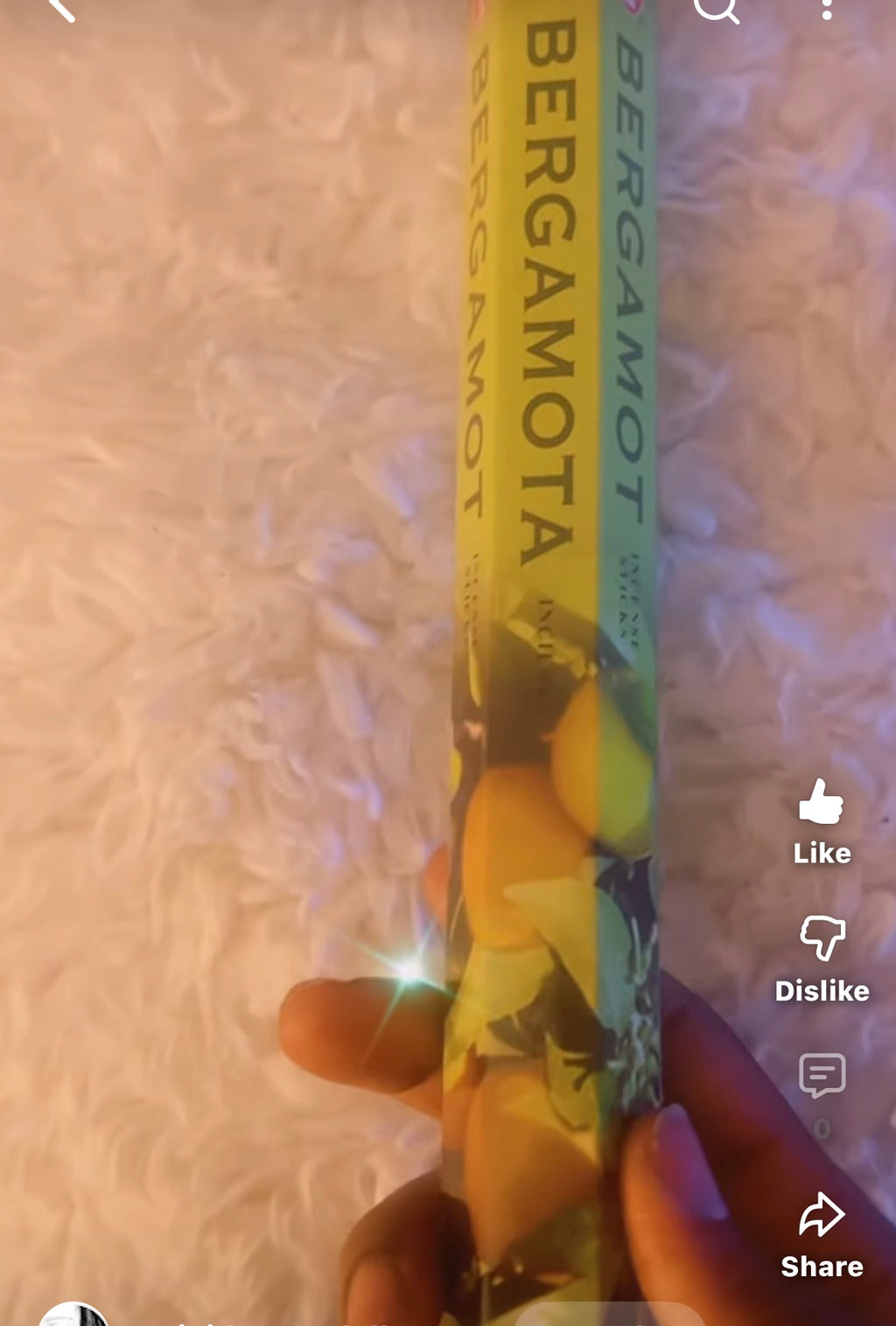 Bergamot Incense