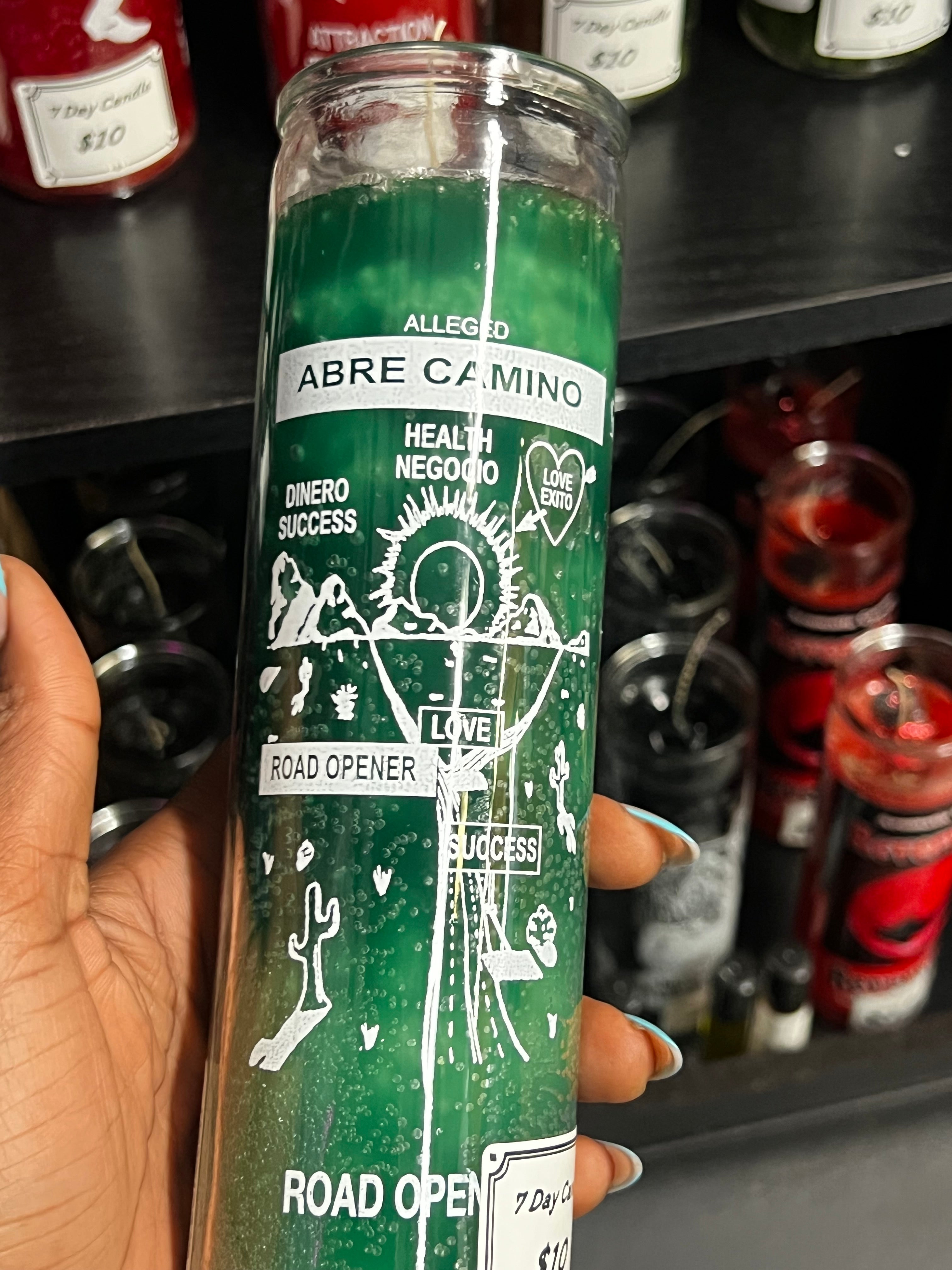 Green Road Opener 7 Day Candle