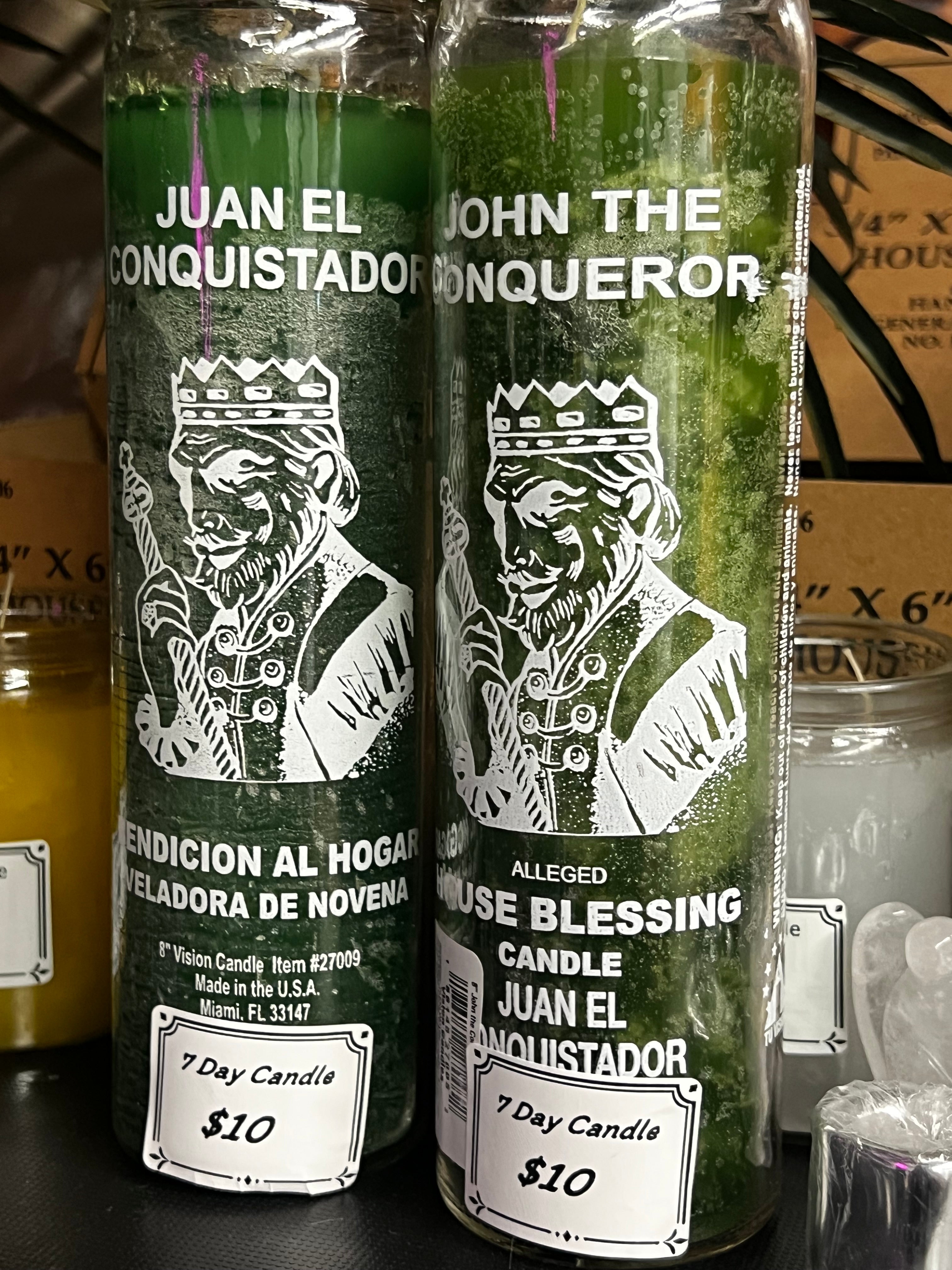 John The Conqueror 7 Day Candle
