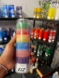7 Color layered Candle