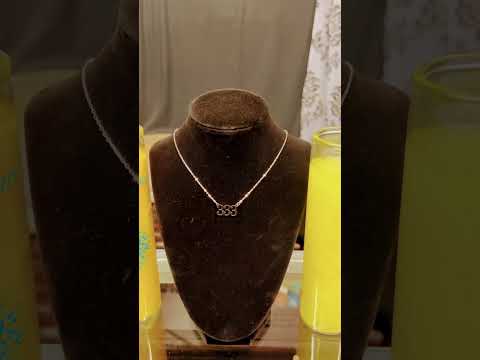 333 Angel Number Necklace