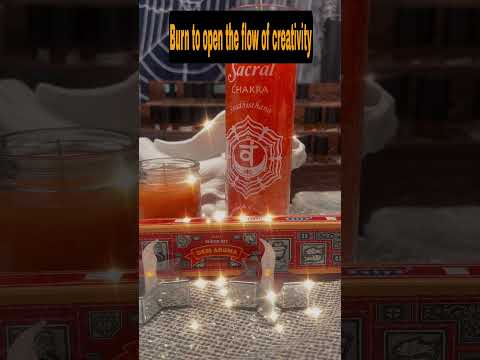 Sacral Chakra 7 Day Candle
